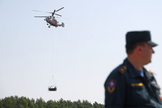 Демонстрационные учения МЧС России 