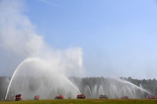 Демонстрационные учения МЧС России 