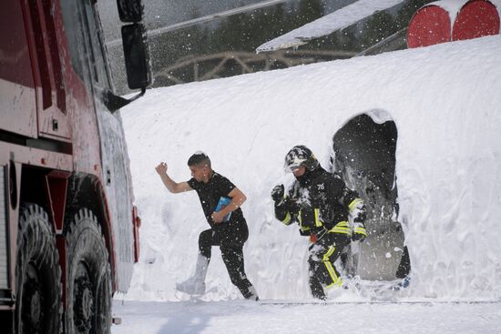Демонстрационные учения МЧС России 