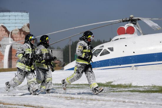 Демонстрационные учения МЧС России 