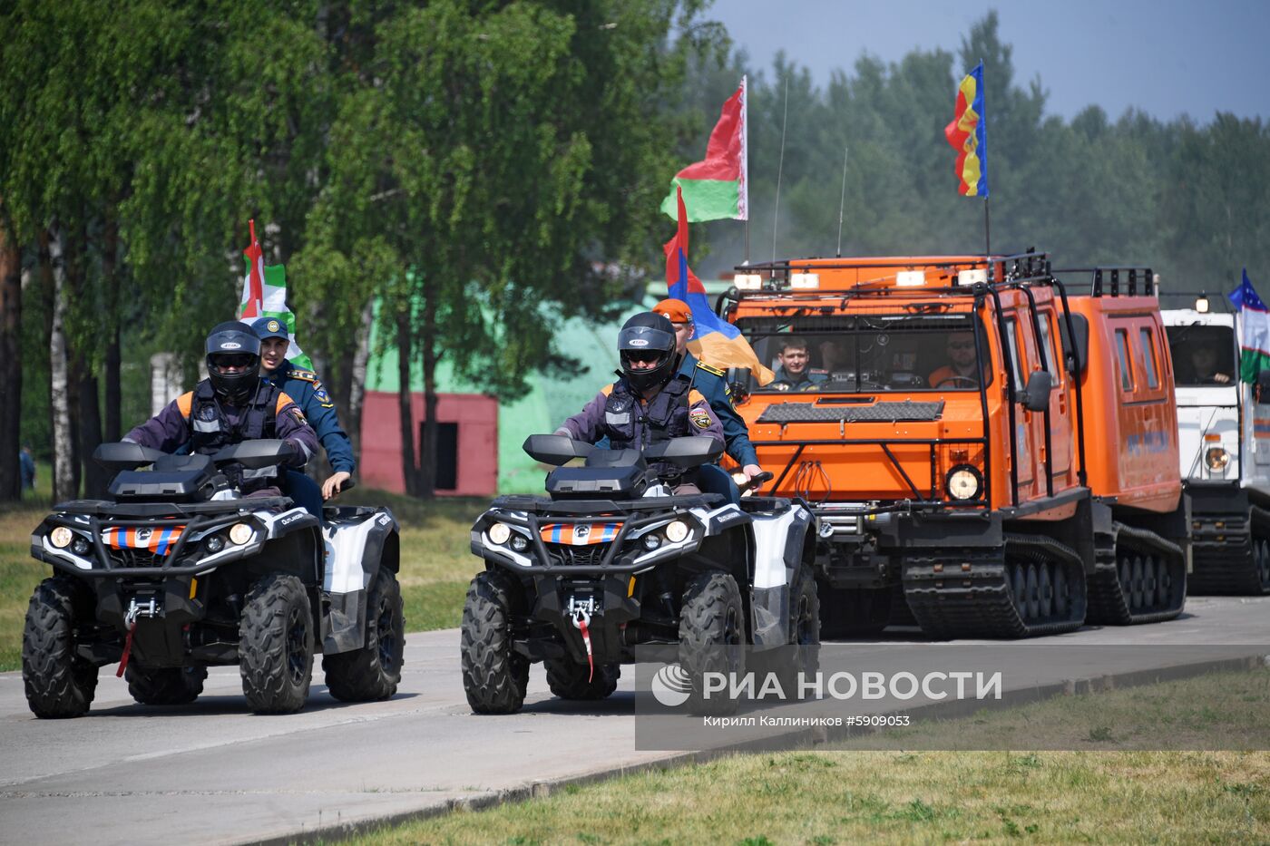 Демонстрационные учения МЧС России