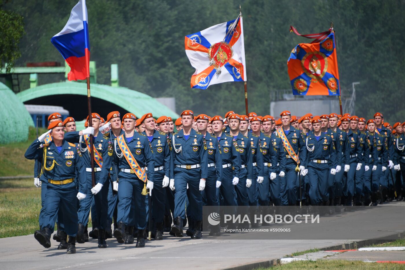 Демонстрационные учения МЧС России 