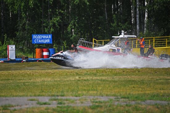 Демонстрационные учения МЧС России 