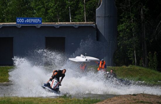 Демонстрационные учения МЧС России 