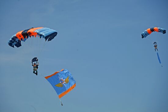 Демонстрационные учения МЧС России 