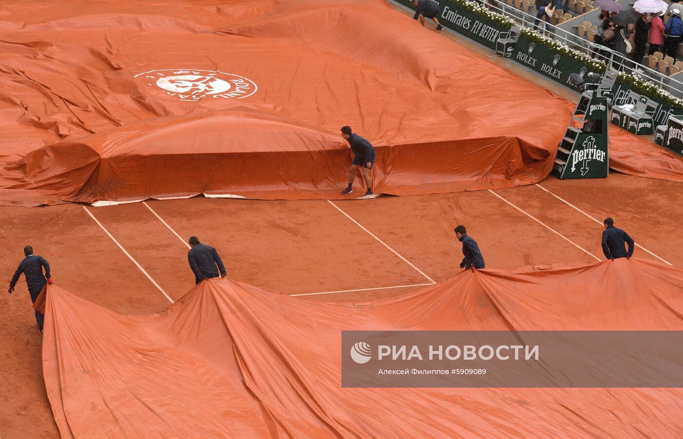 Теннис. Ролан Гаррос. Четырнадцатый день