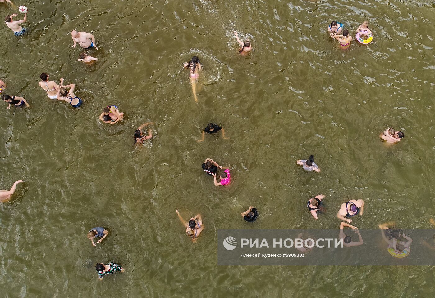 Пляжный отдых в Москве