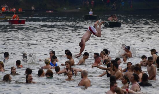 Пляжный отдых в Москве