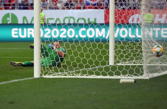 Футбол. Отборочный ЧЕ-2020. Матч Россия - Сан-Марино