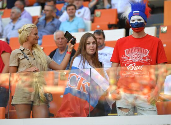 Футбол. Отборочный ЧЕ-2020. Матч Россия - Сан-Марино