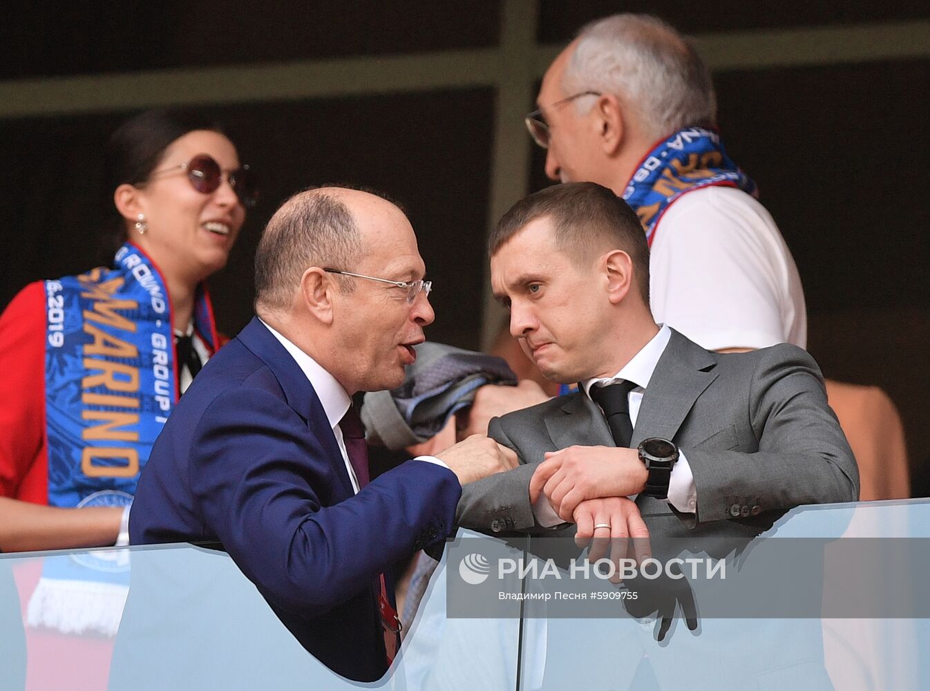 Футбол. Отборочный ЧЕ-2020. Матч Россия - Сан-Марино