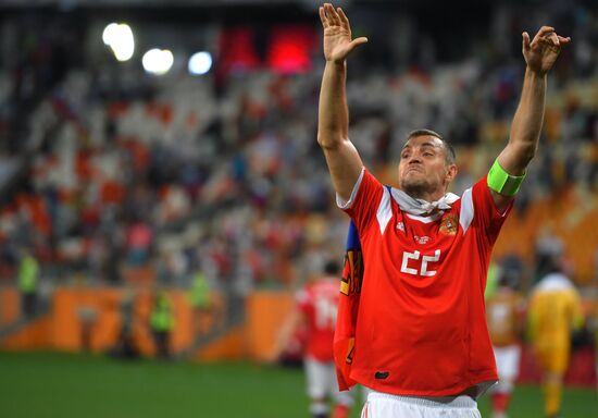 Футбол. Отборочный ЧЕ-2020. Матч Россия - Сан-Марино