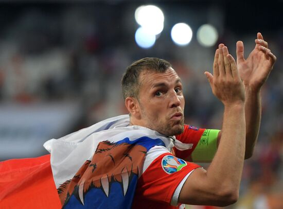 Футбол. Отборочный ЧЕ-2020. Матч Россия - Сан-Марино