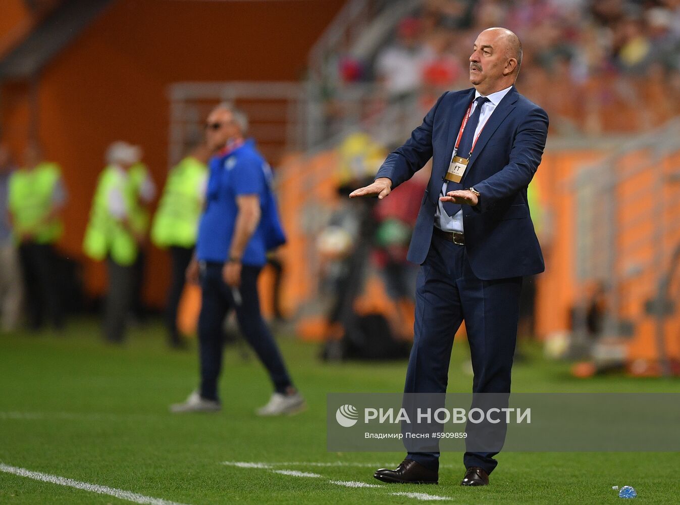 Футбол. Отборочный ЧЕ-2020. Матч Россия - Сан-Марино