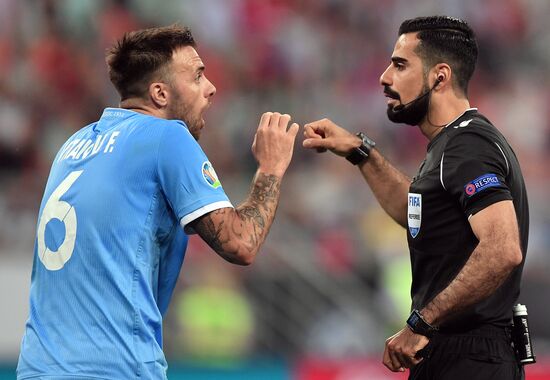 Футбол. Отборочный ЧЕ-2020. Матч Россия - Сан-Марино