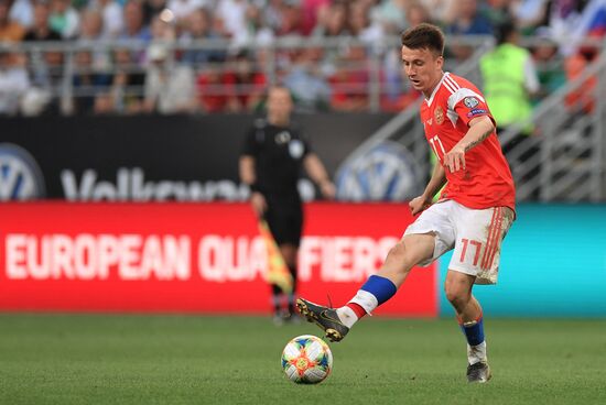 Футбол. Отборочный ЧЕ-2020. Матч Россия - Сан-Марино