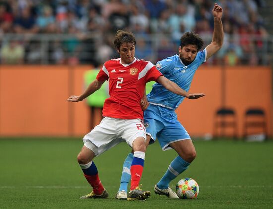 Футбол. Отборочный ЧЕ-2020. Матч Россия - Сан-Марино