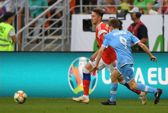 Футбол. Отборочный ЧЕ-2020. Матч Россия - Сан-Марино