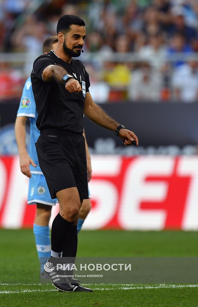 Футбол. Отборочный ЧЕ-2020. Матч Россия - Сан-Марино