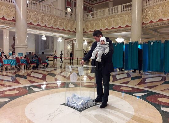 Президентские выборы в Казахстане