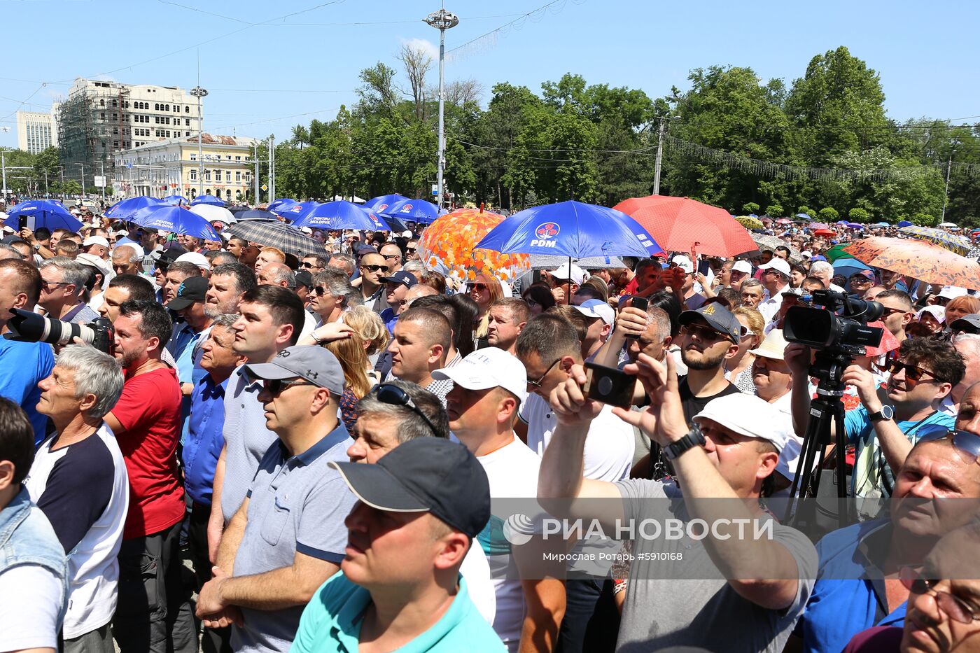 Акции протеста в Кишинёве