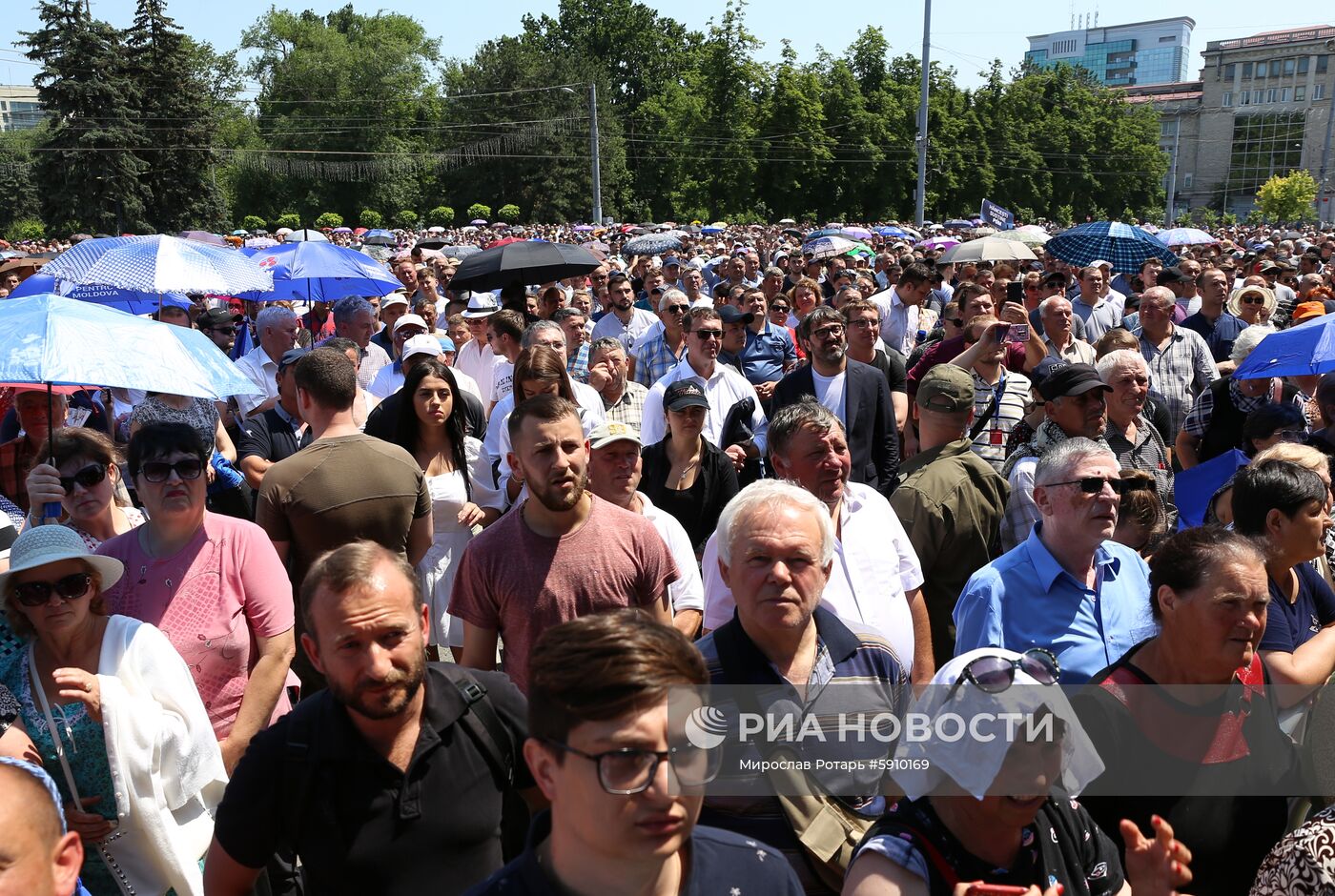 Акции протеста в Кишинёве