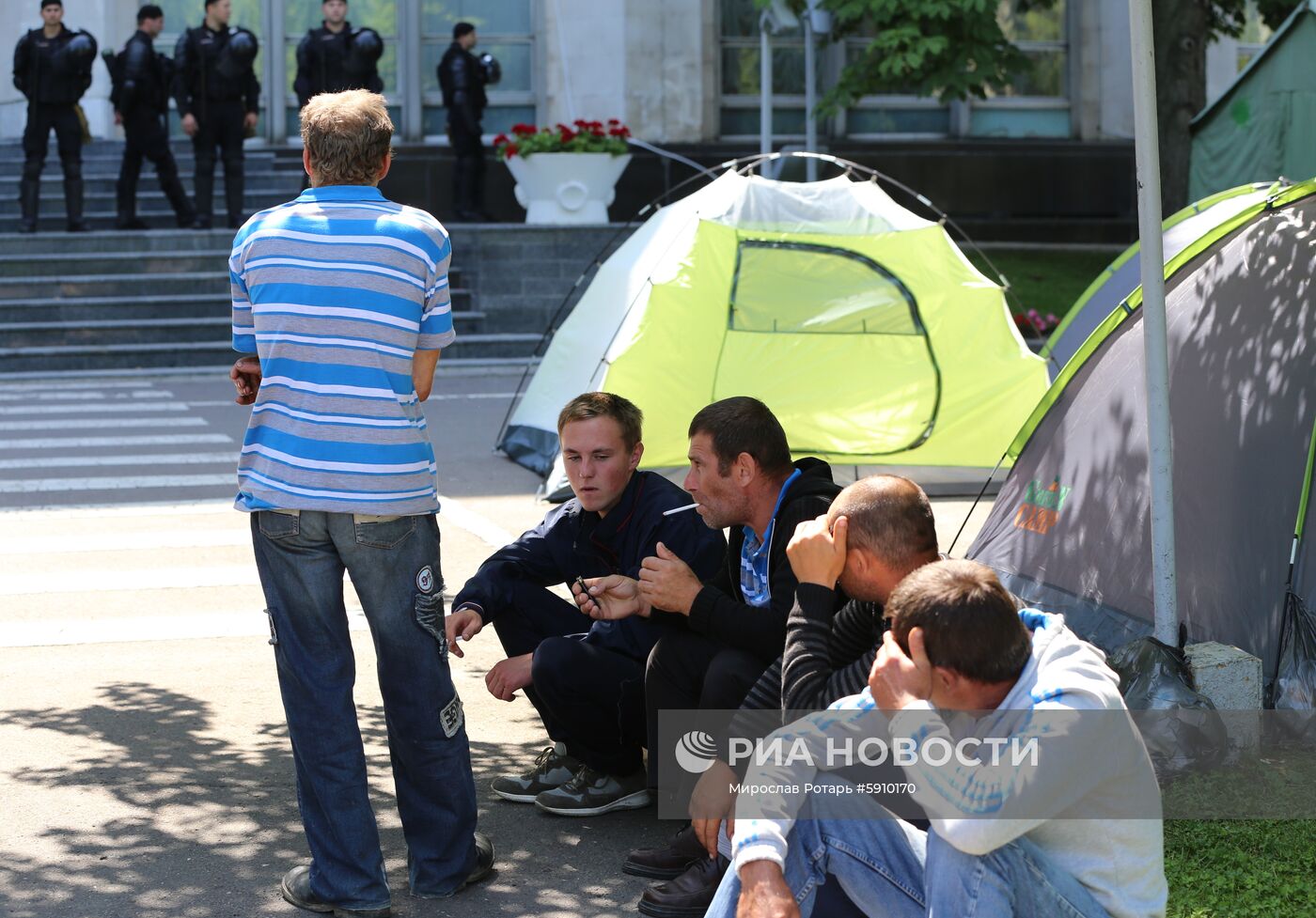 Акции протеста в Кишинёве