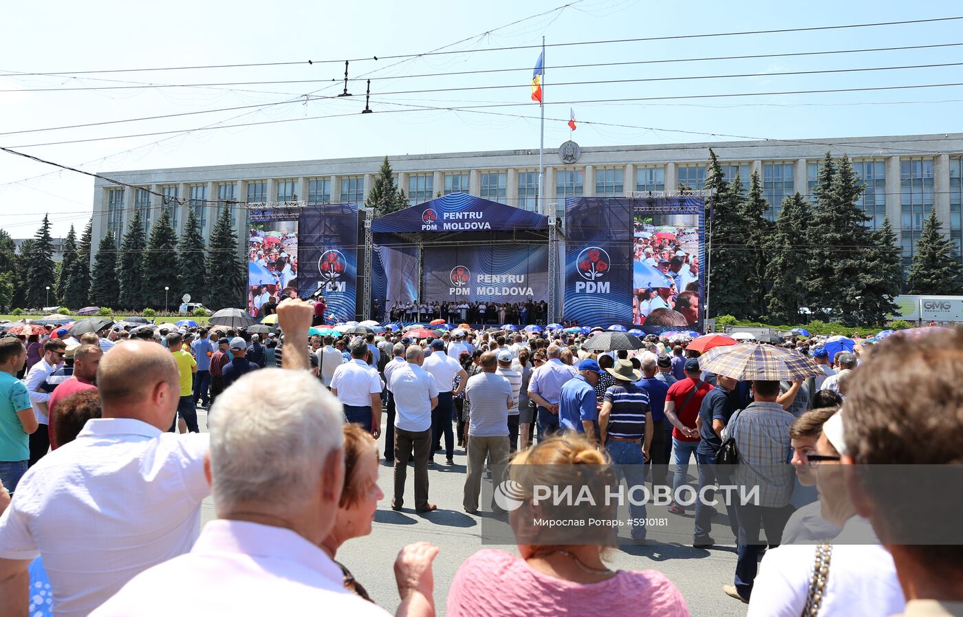 Акции протеста в Кишинёве