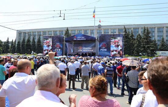 Акции протеста в Кишинёве