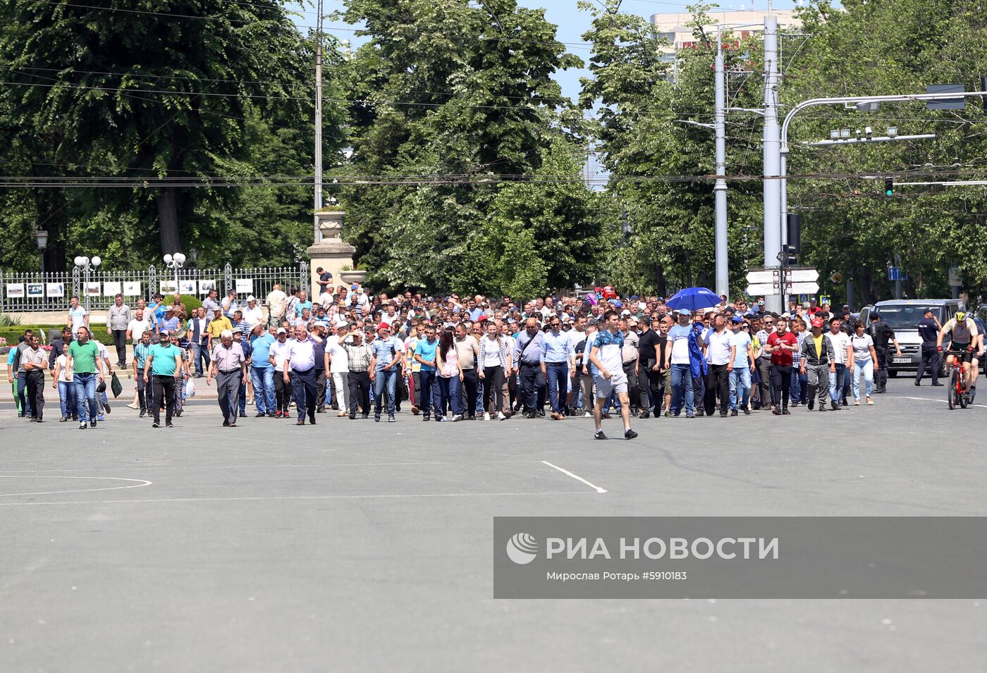 Акции протеста в Кишинёве