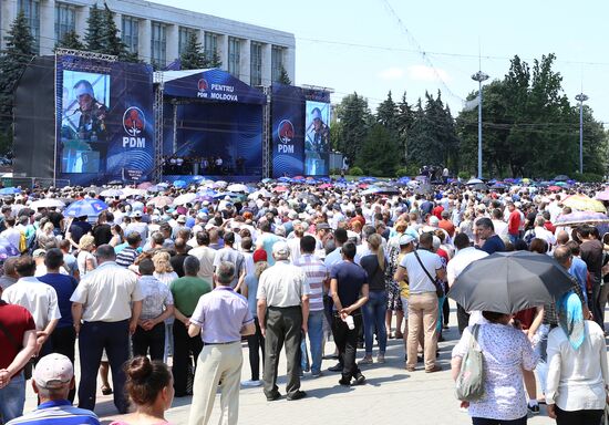 Акции протеста в Кишинёве