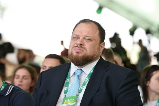 Съезд партии "Слуга народа" в Киеве