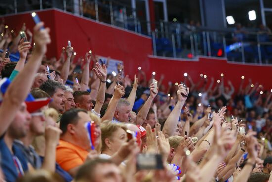 Волейбол. Мужчины. Этап Лиги Наций. Матч Россия - Италия