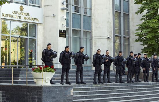 Акции протеста в Кишинёве