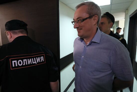 Оглашение приговора  В. Гайзеру