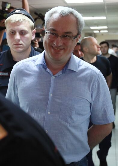 Оглашение приговора  В. Гайзеру