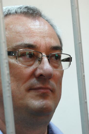 Оглашение приговора  В. Гайзеру