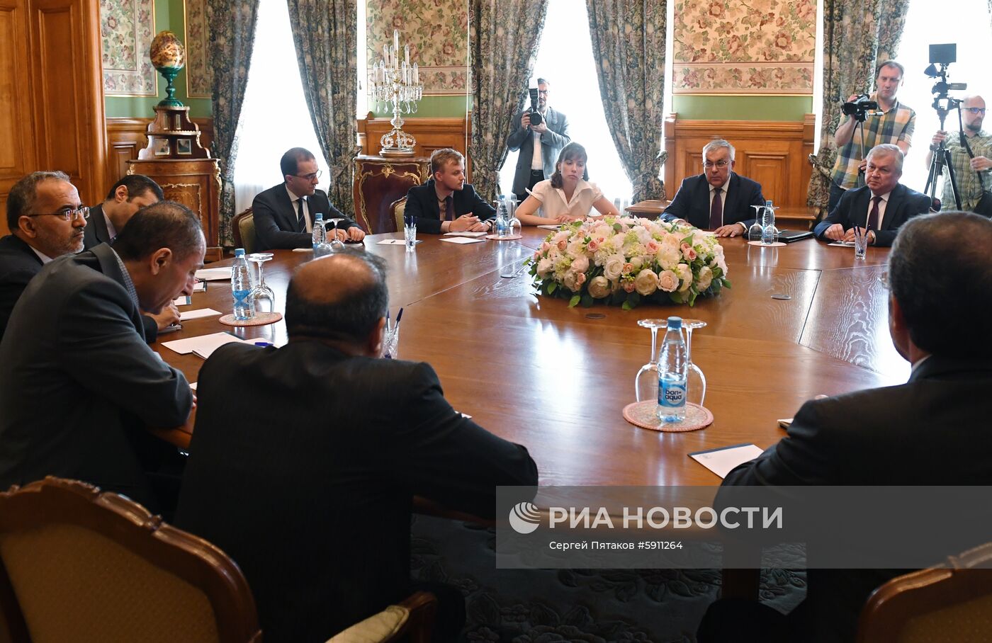 Встреча заместителей глав МИД РФ и Ирана С. Вершинина и А. А. Хаджа