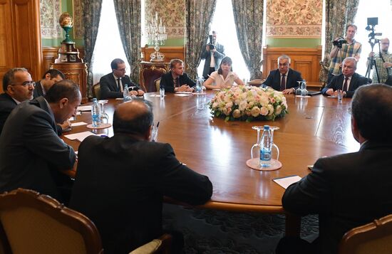 Встреча заместителей глав МИД РФ и Ирана С. Вершинина и А. А. Хаджа 