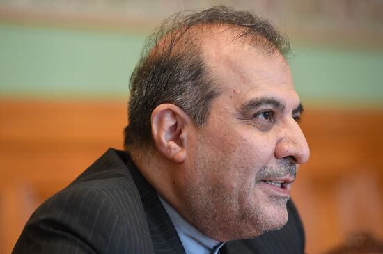 Встреча заместителей глав МИД РФ и Ирана С. Вершинина и А. А. Хаджа 