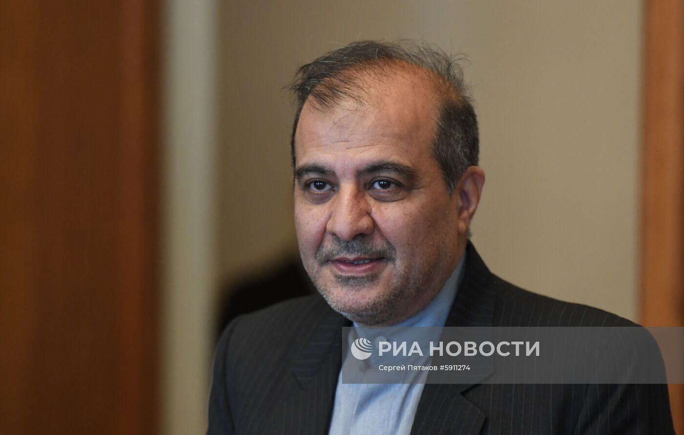 Встреча заместителей глав МИД РФ и Ирана С. Вершинина и А. А. Хаджа