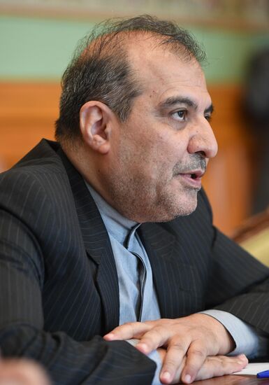 Встреча заместителей глав МИД РФ и Ирана С. Вершинина и А. А. Хаджа 