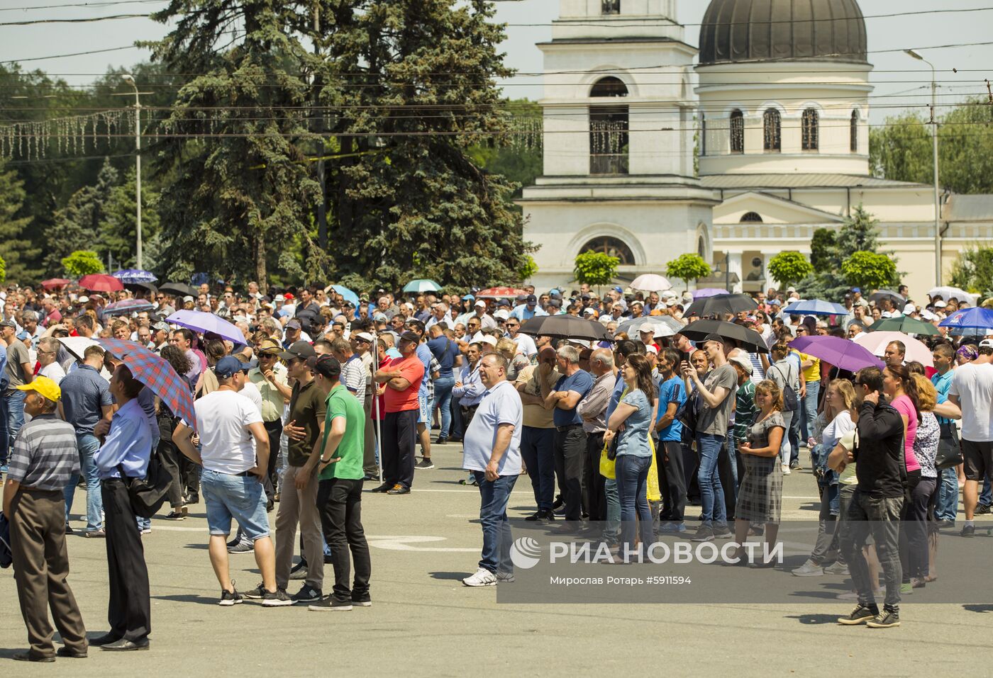 Акции протеста в Кишинёве