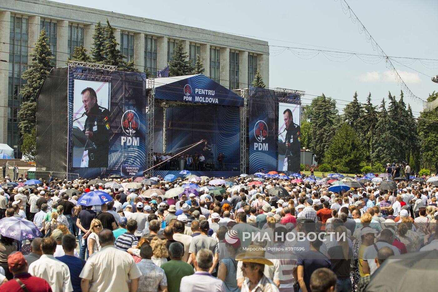 Акции протеста в Кишинёве