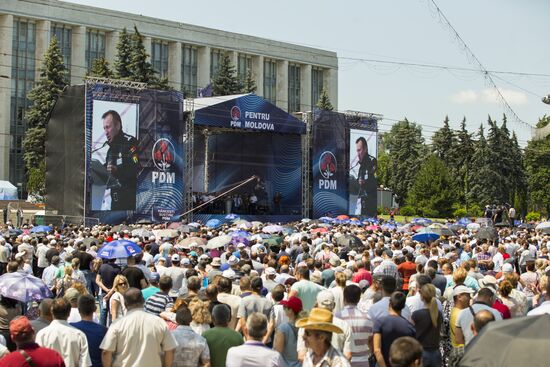 Акции протеста в Кишинёве