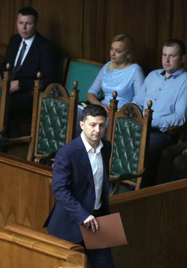 Заседание Конституционного суда в Киеве