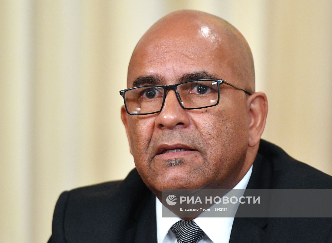 Встреча глав МИД РФ и Гренады С. Лаврова и П. Дэвида