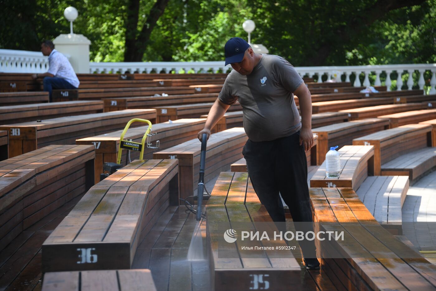 Зеленый театр ВДНХ после реконструкции