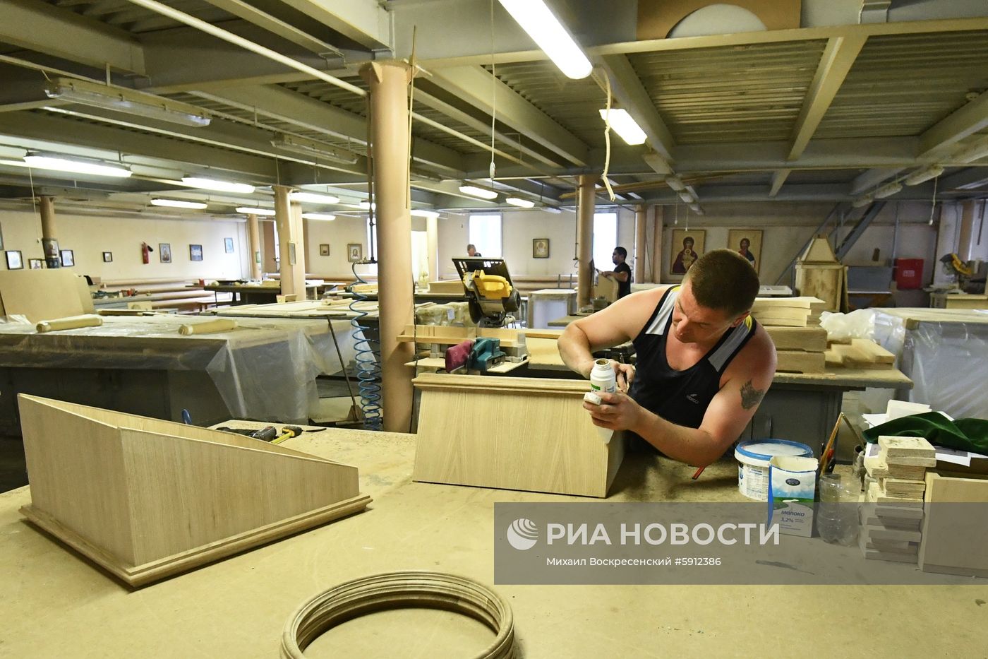 Изготовление элементов убранства Главного храма Вооруженных Сил РФ