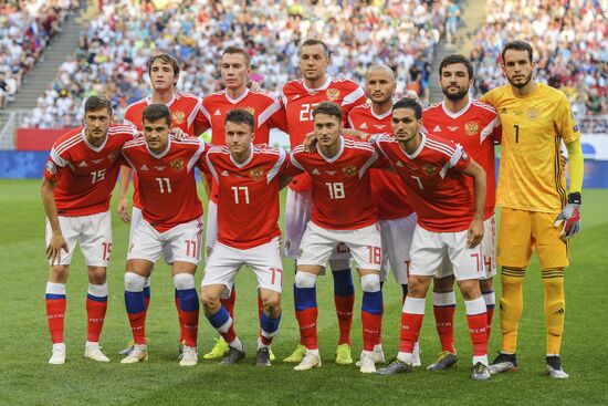 Футбол. Отборочный ЧЕ-2020. Матч Россия - Сан-Марино